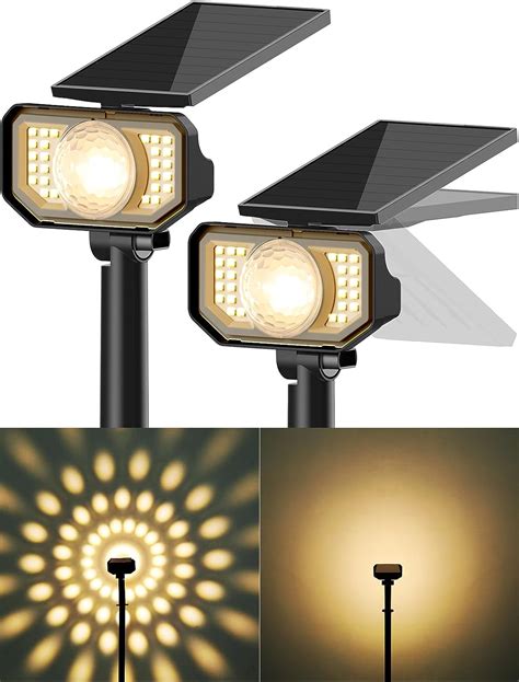 Solar Spot Lights Outdoor Fabstyl Spotlights Waterproof With