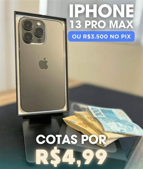 IPHONE 13 PRO MAX OU 3.500,00 NO PIX! | Rifei