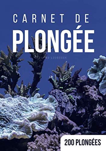 Carnet de plongée 200 plongées a remplir Scuba Diving Logbook