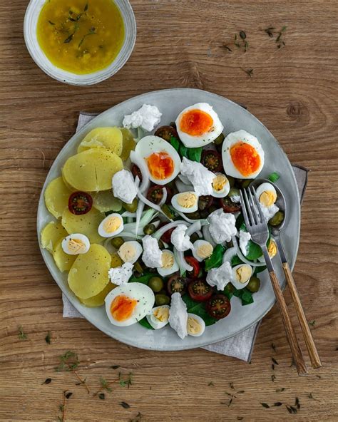 Ensalada De Patata Y Huevos Con Ali O Especial Receta Ekilu