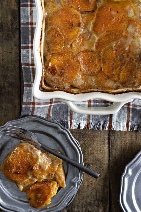 Sweet Potato Gratin My Baking Addiction