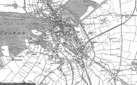 Old Maps of Cirencester, Gloucestershire - Francis Frith