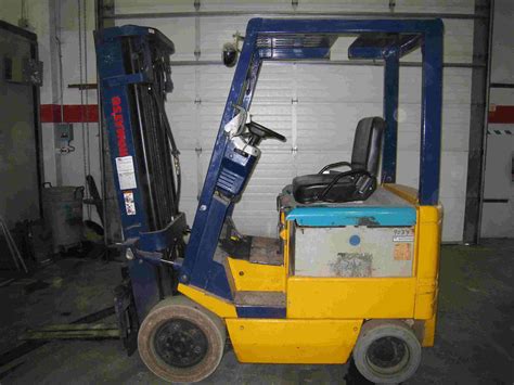 Komatsu Sit Down Wheel Electric Forklift Ri Go Lift Truck Ltd