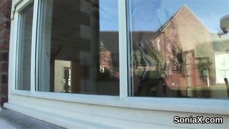 Cheating English Milf Lady Sonia Shows Her Massive Breasts