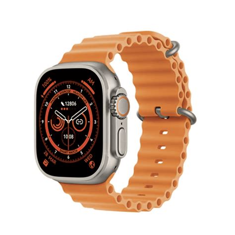 Smartwatch Iwo Serie 8 Ultra Laranja KaBuM