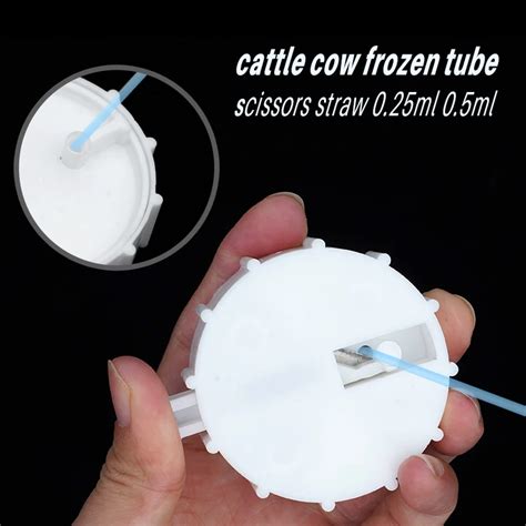 Veterinary Artificial Insemination Equipment Bovine Cattle Cow Frozen Semen Straw Tube Catheter