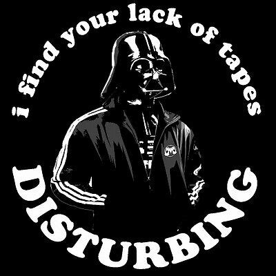 Darth Vader I Find Your Lack Of Tapes Disturbing Shirt STAR WARS Hip