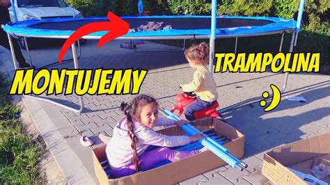 Wyrzucam Ubrania M A Jak Zmontowa Trampolin Yoto Mama Vlog Youtube