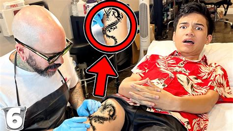 Getting My First Tattoo Don T Tell Mom Youtube