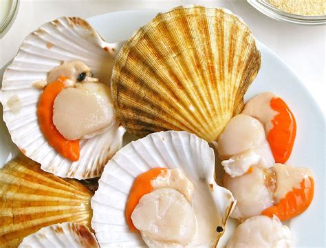 Гребешки в устричном соусе