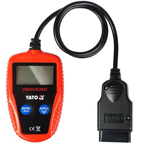 Yato Tester Diagnostyczny Obd Eobd Ekran Lcd Yt Za Z Z