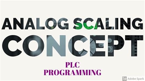 Plc Programming Analog Scaling Concept Basics Of Analog Scaling In