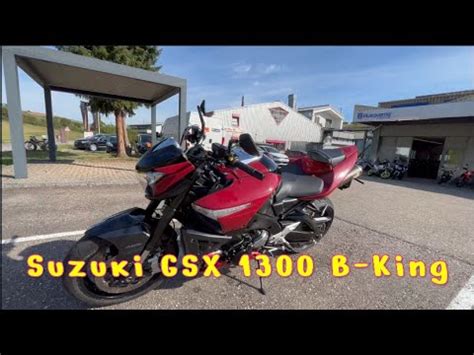 Suzuki Gsx B King Meine Fahrt Auf Dem Brutalo Naked Bike