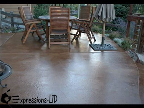 Staining Concrete Patio Floor | Viewfloor.co