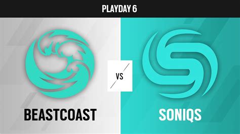 Beastcoast Vs Soniqs Rainbow Six North American League Stage