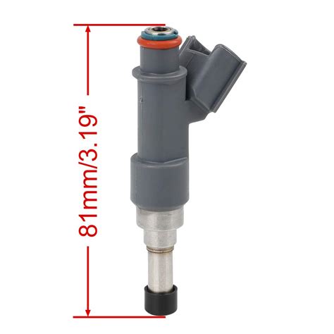 Uxcell DC 12V 2 Pin 12 Holes Petrol Fuel Injector For Toyota Prado