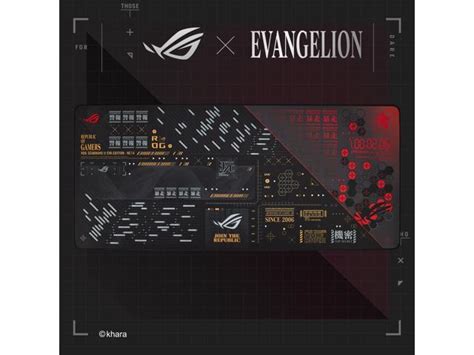 ASUS ROG Scabbard II EVA Edition Extended Gaming Mouse Pad Protective