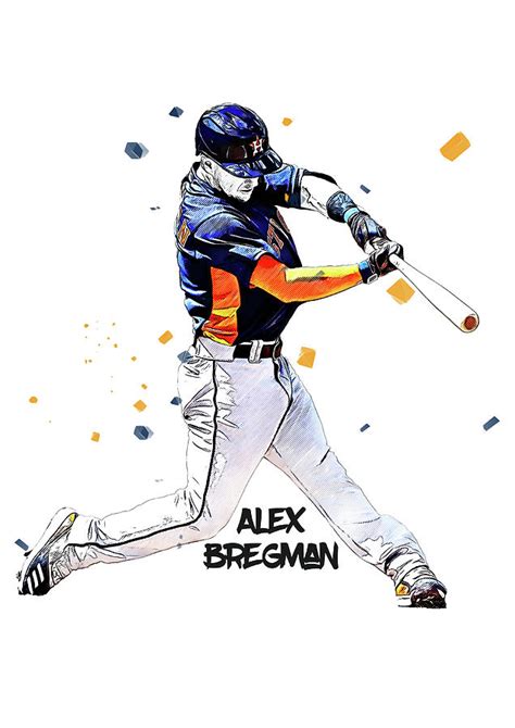 Alex Bregman Digital Art By Smh Yrdbk