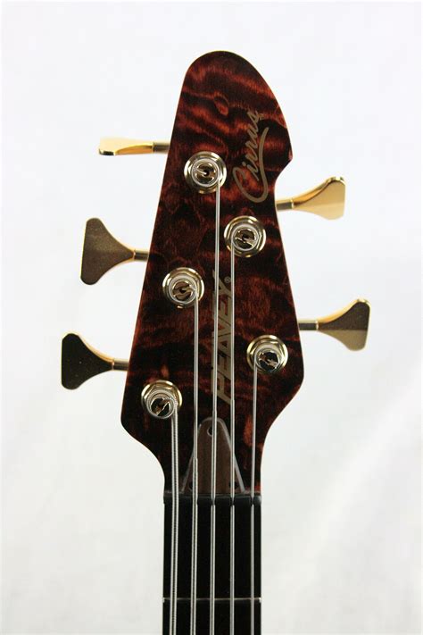 2002 Peavey Usa Custom Shop Cirrus 5 String Bass Quilt Guitars Bass Kansas City Vintage Guitars