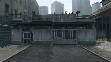 Last Of Us Concept Art3840x2160 Quarantine Sta Checkpoint