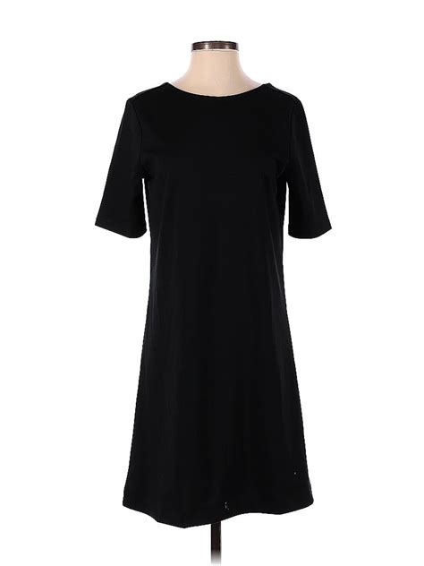 Gap Solid Black Casual Dress Size S Tall 87 Off Thredup