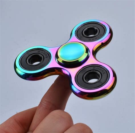 Wish Tri Spinner Fidget Plastic Edc Hand Spinner For Autism And Adhd