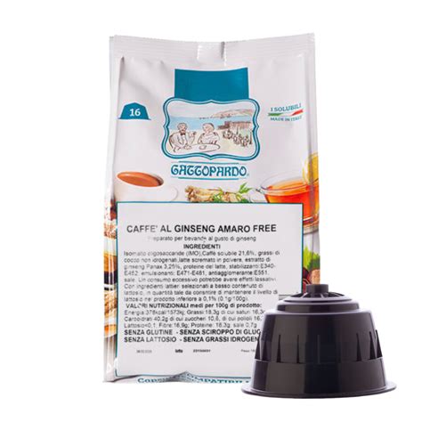 Capsule To Da Gattopardo Ginseng Amaro Compatibili Nescafè Dolce Gusto 16