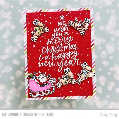 My Favorite Things Stempelset Happy Ho Ho Holidays Clear Stamp Cs