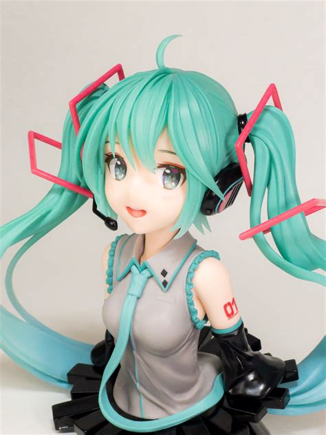 【タイトーくじ】初音ミク 39 ミク の日 記念くじ A賞胸像フィギュア 柳きまぐれフィギュアレビュー