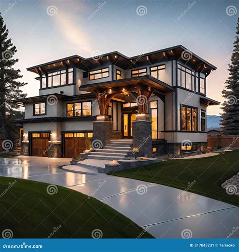 Modern Dream House, Beautiful Design of a Good-quality Large House for ...