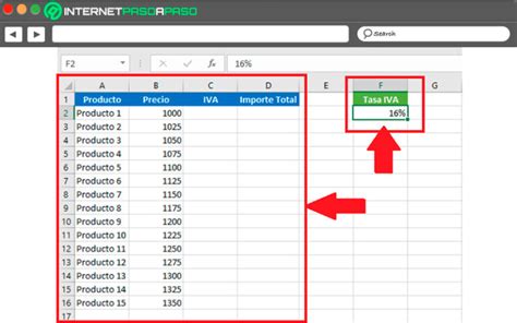 Calcular El Iva En Excel Gu A Paso A Paso