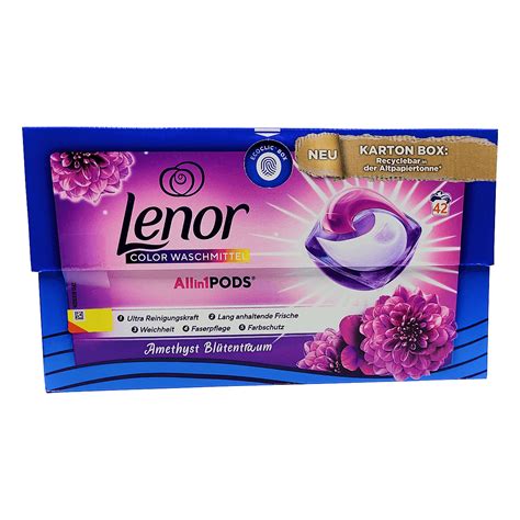 Lenor Amethyst Blutentraum kapsułki do prania 42 szt Dr Chemix import