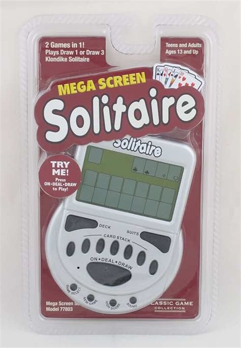 Amazon.com: electronic solitaire games