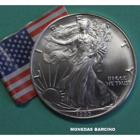 1993 Liberty Dolar Usa Onza Estados Unidos