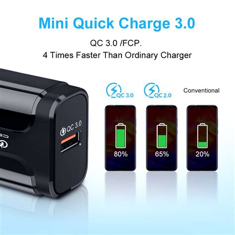 Qc 3,0 Быстрая зарядка 3,0 Usb настенное зарядное устройство qc3.0 ...