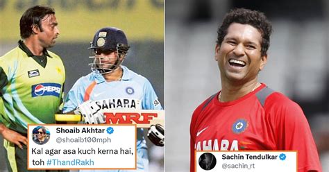 Sachin Tendulkar Trolls Shoaib Akhtar In An Epic Way After He Says