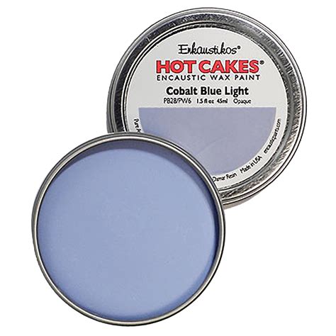 Enkaustikos Hot Cake Encaustic Wax Paint Oz Tin Cobalt Blue Light Walmart