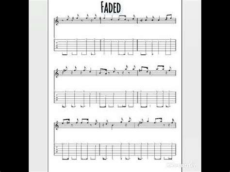 Faded Alan Walker Ukulele And Guitar Tabs Youtube