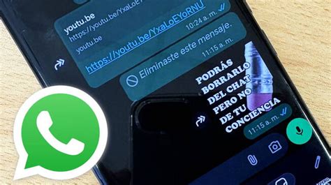 Whatsapp De Esta Forma Podr S Saber Qu Dec An Los Mensajes Eliminados