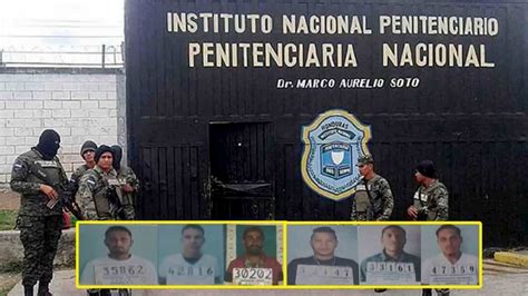 Identifican A Los Seis Reos Que Se Fugaron De Penitenciaría Nacional De