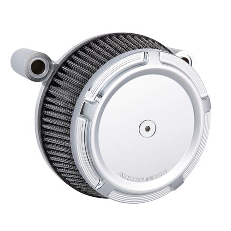 Arlen Ness Beveled Stage 1 Big Sucker Air Cleaner Kit In Chrome Finish