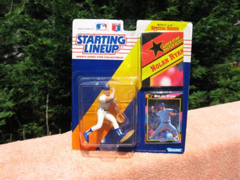 Nolan Ryan Texas Rangers Starting Lineup Action Figure 1991new