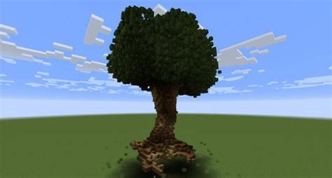 Постройка Огромное дерево 3 в Minecraft