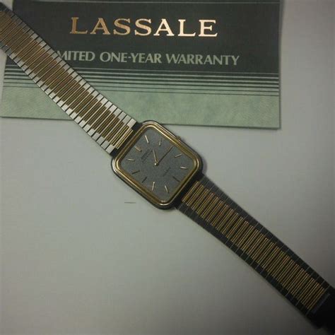 Vintage Seiko Lassale 9300 5109 Quartz Ultra Thin Dress Watch Rare Watchcharts