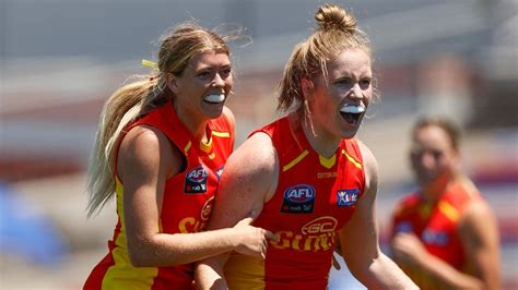 Aflw Gold Coast Suns Vs West Coast Eagles 672 Day Drought Over