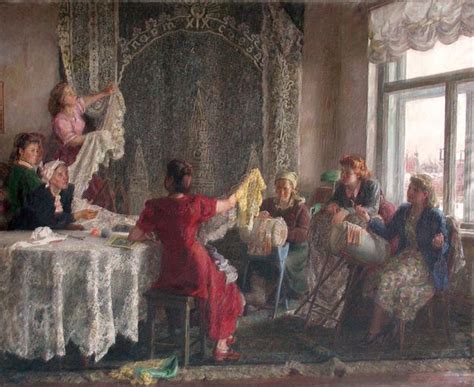 Образ кружевницы в искусстве: История рукоделия в журнале Ярмарки ...