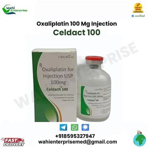 Oxaliplatin Mg Injection Celdach At Rs Vial Oxaliplatin