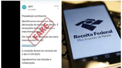 Receita Federal alerta para novo golpe por e mail dizendo que há erro