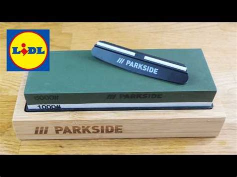 LIDL Parkside Sharpening Stone Is It Any Good Sharpening Lidl