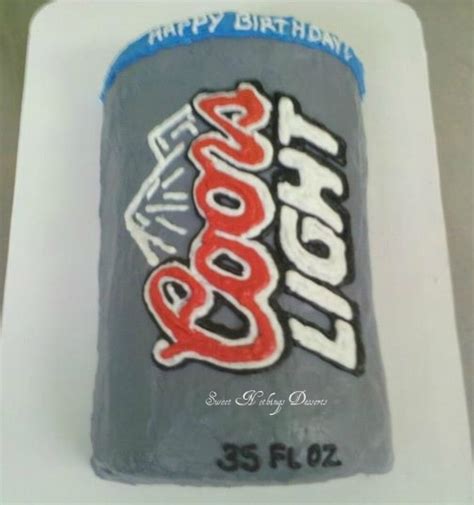 Coors Light Beer Cake